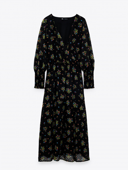 Платье макси ZARA модель 65562 Фото