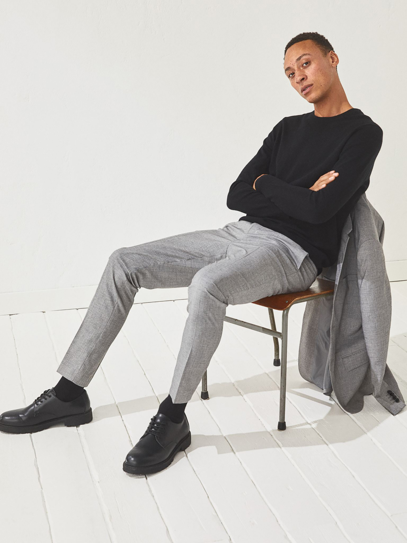 Классические штаны H&M модель 52253 Фото