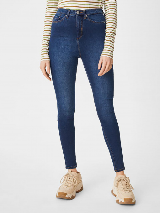 Скинни джинсы C&A модель 66767 Фото