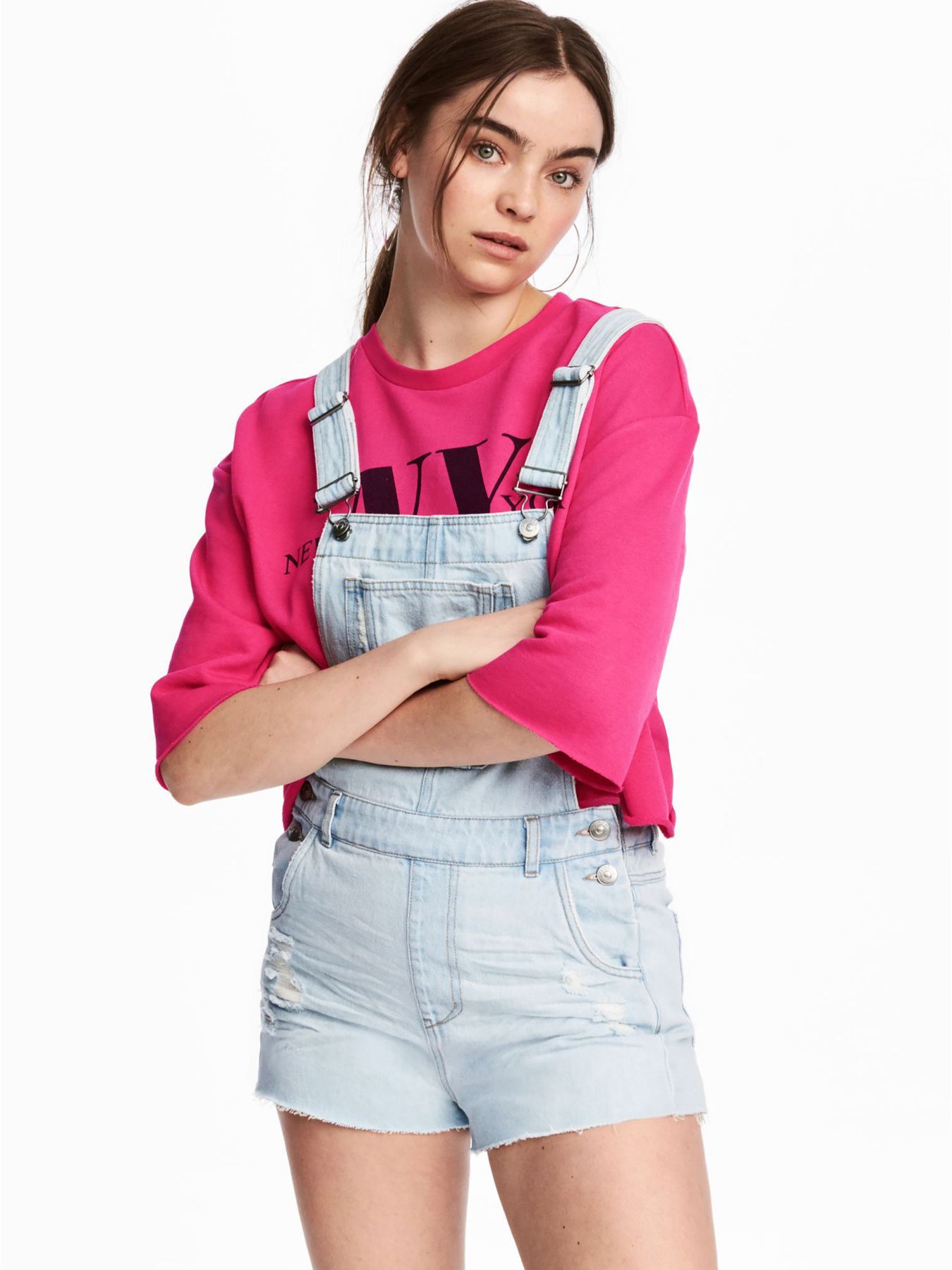 Джинсовий комбінезон H&M модель 63965 Фото