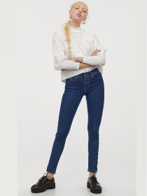 Зауженные джинсы H&M модель 49564 Фото