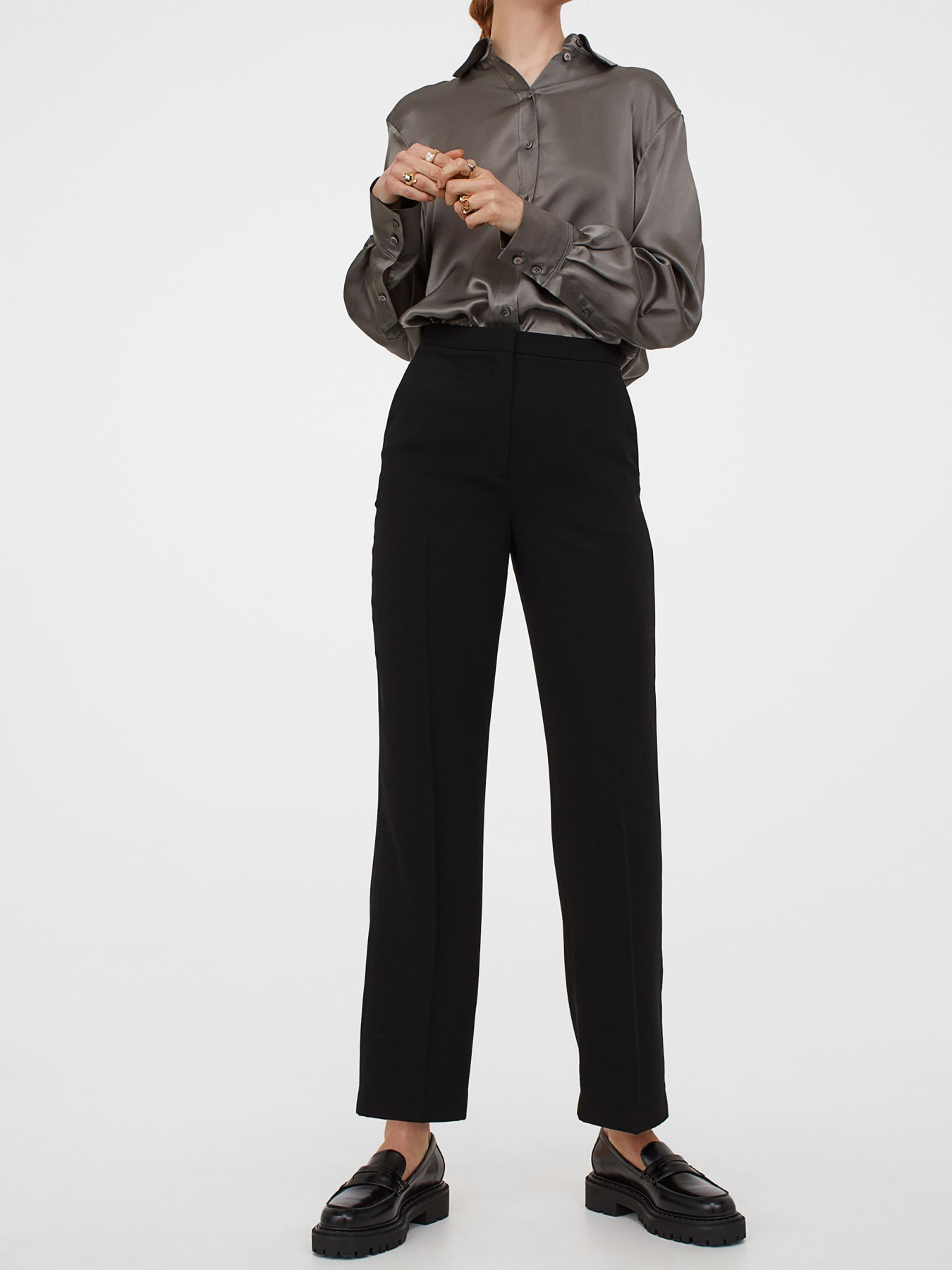 Брюки классические H&M модель 49685 Фото