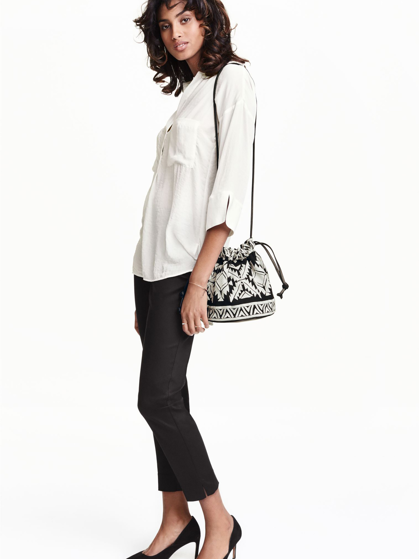 Брюки классические H&M модель 37873 Фото