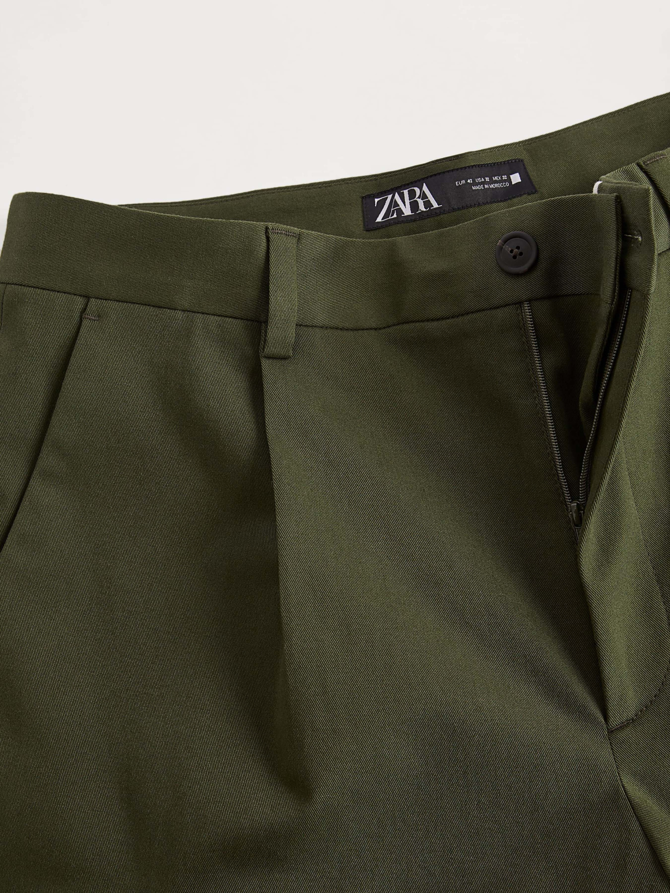 Брюки повседневные ZARA модель 65370 Фото