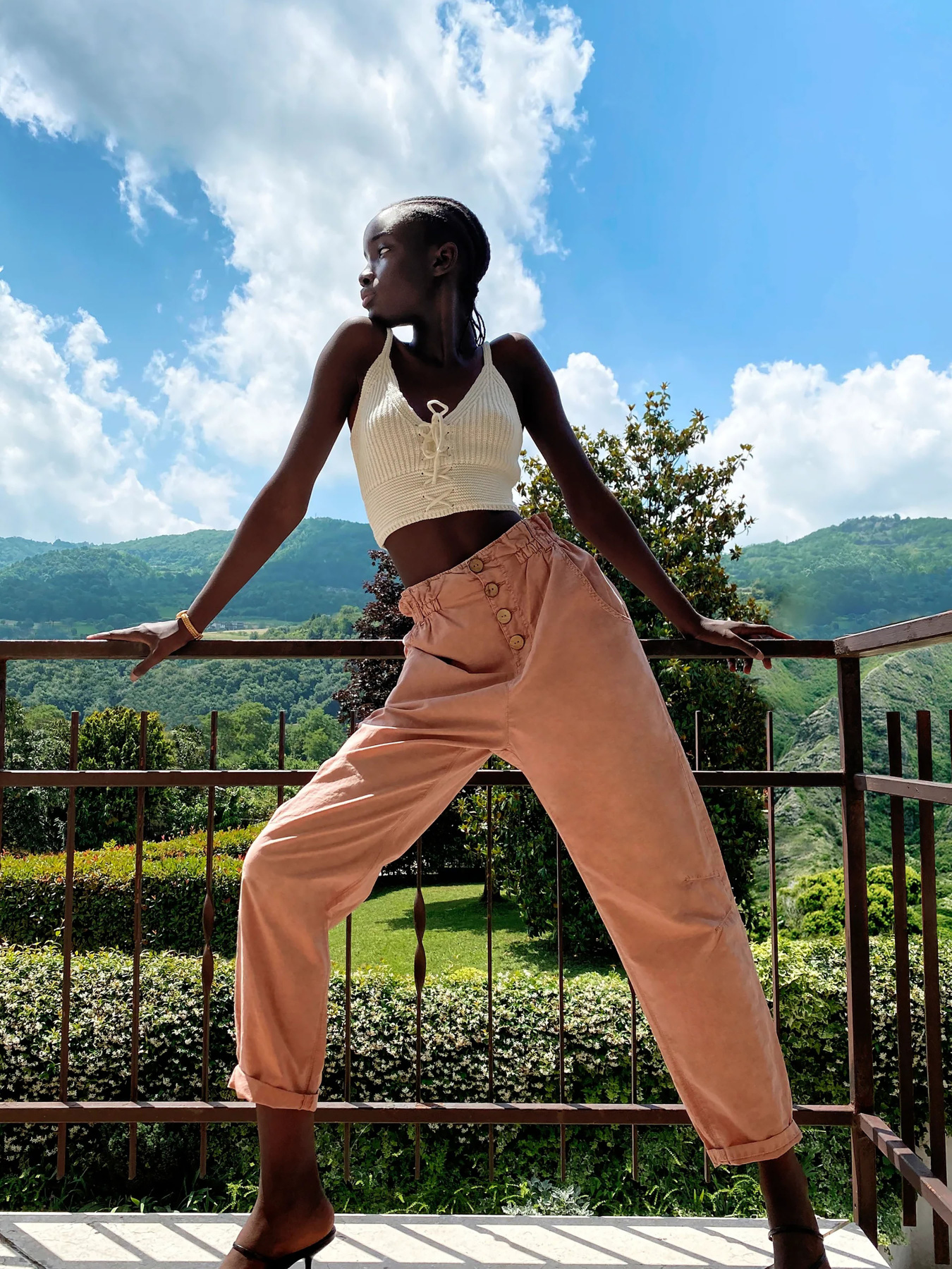 Брюки повседневные ZARA модель 65221 Фото