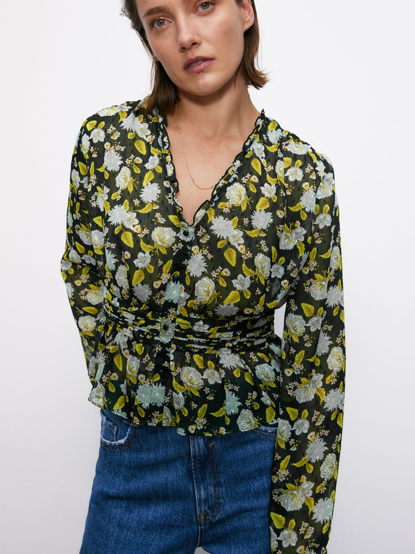 Блуза ZARA модель 65243 Фото