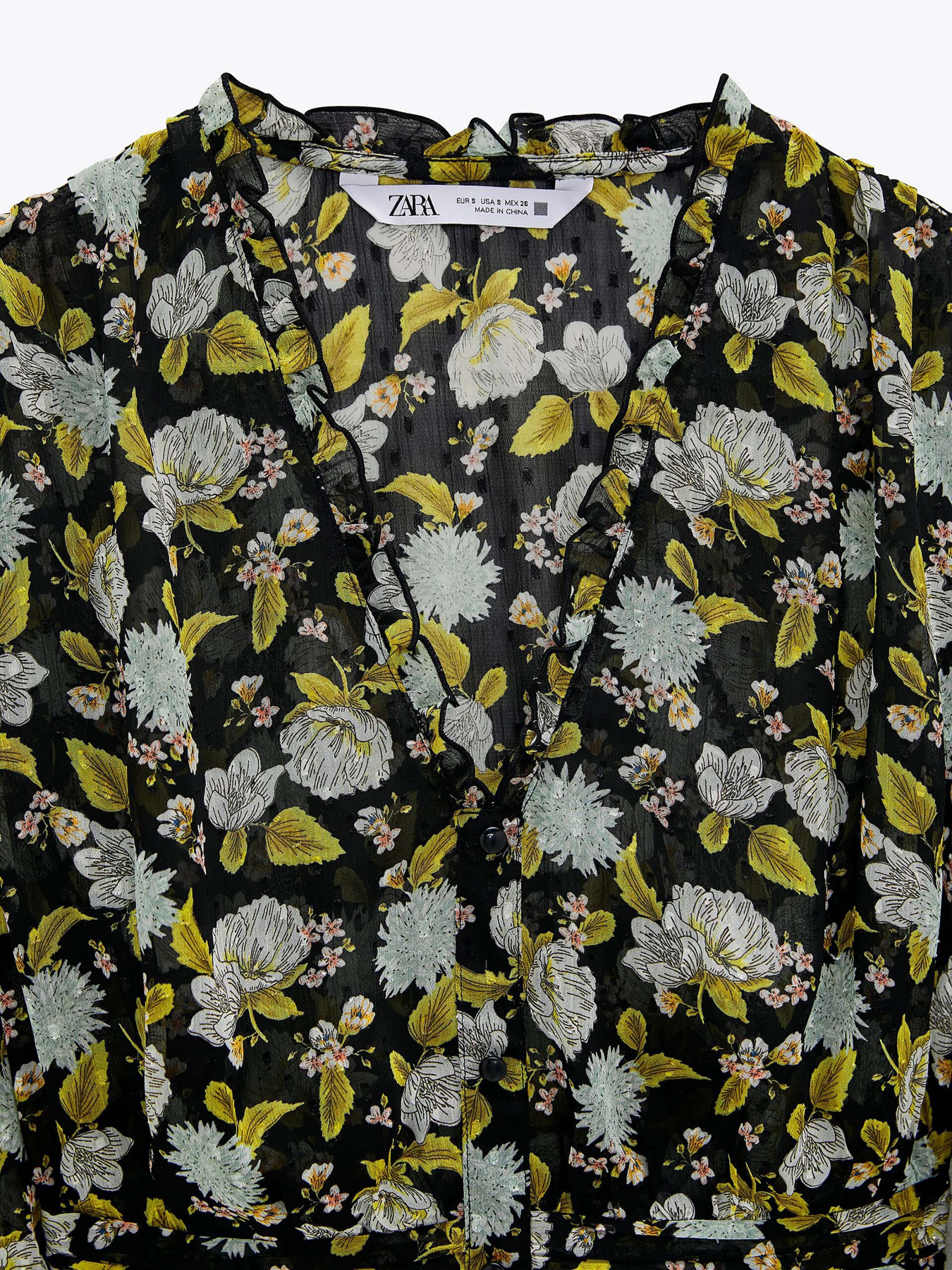 Блуза ZARA модель 65243 Фото