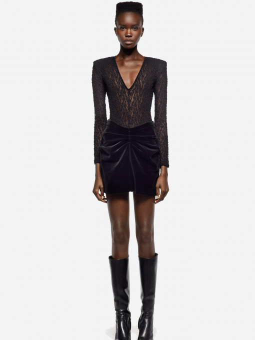 Юбка мини ZARA модель 65100 Фото