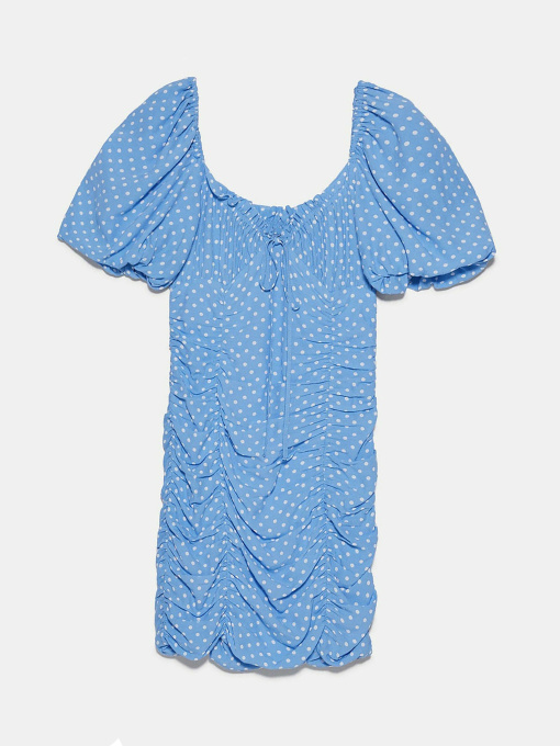 Платье мини ZARA модель 65133 Фото