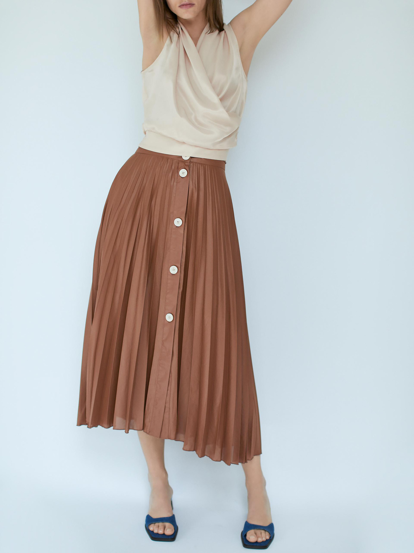 Спідниця міді ZARA Модель 65657 Фото