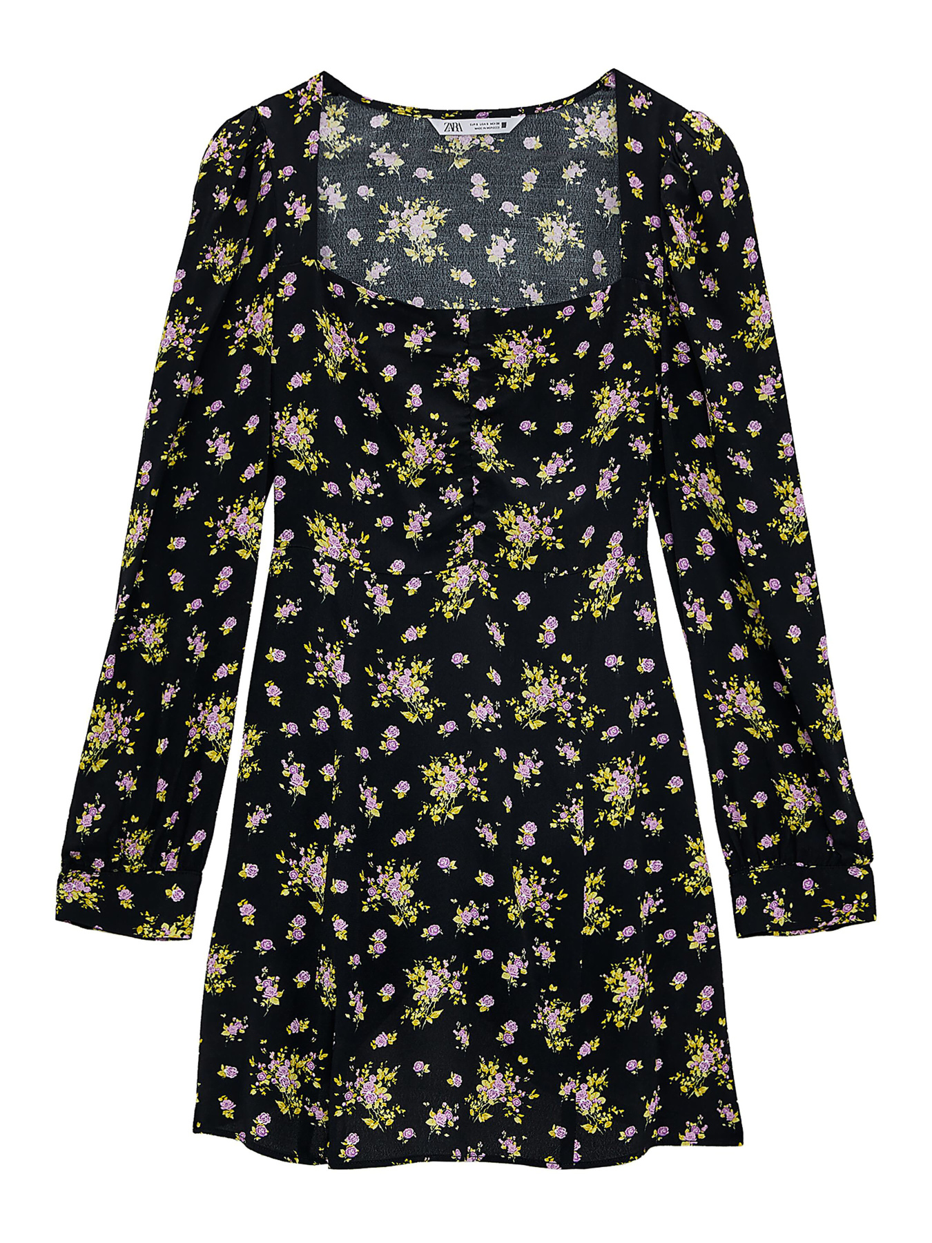 Платье мини ZARA модель 65620 Фото