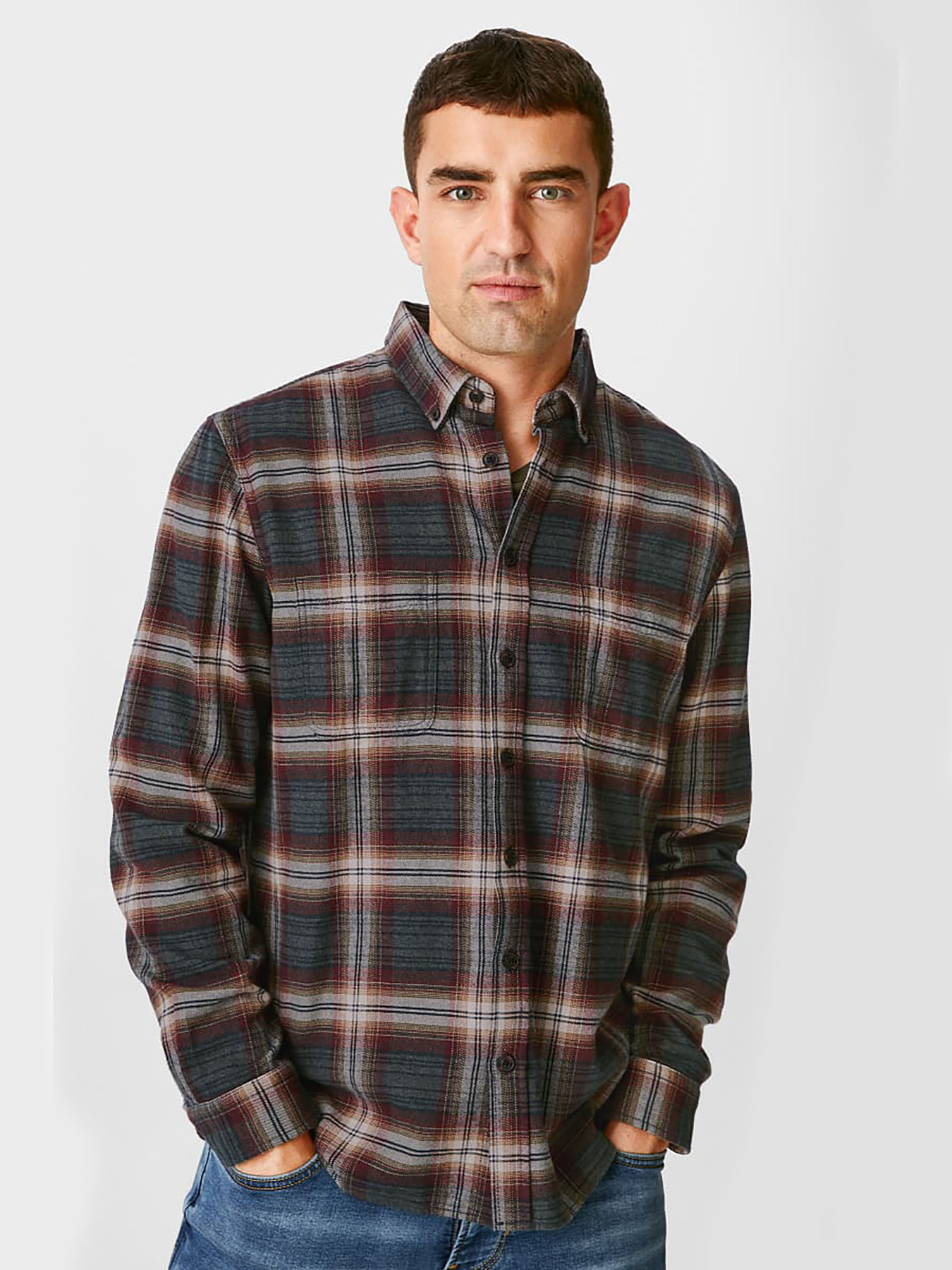 Сорочка повсякденна C&A модель 66815 Фото