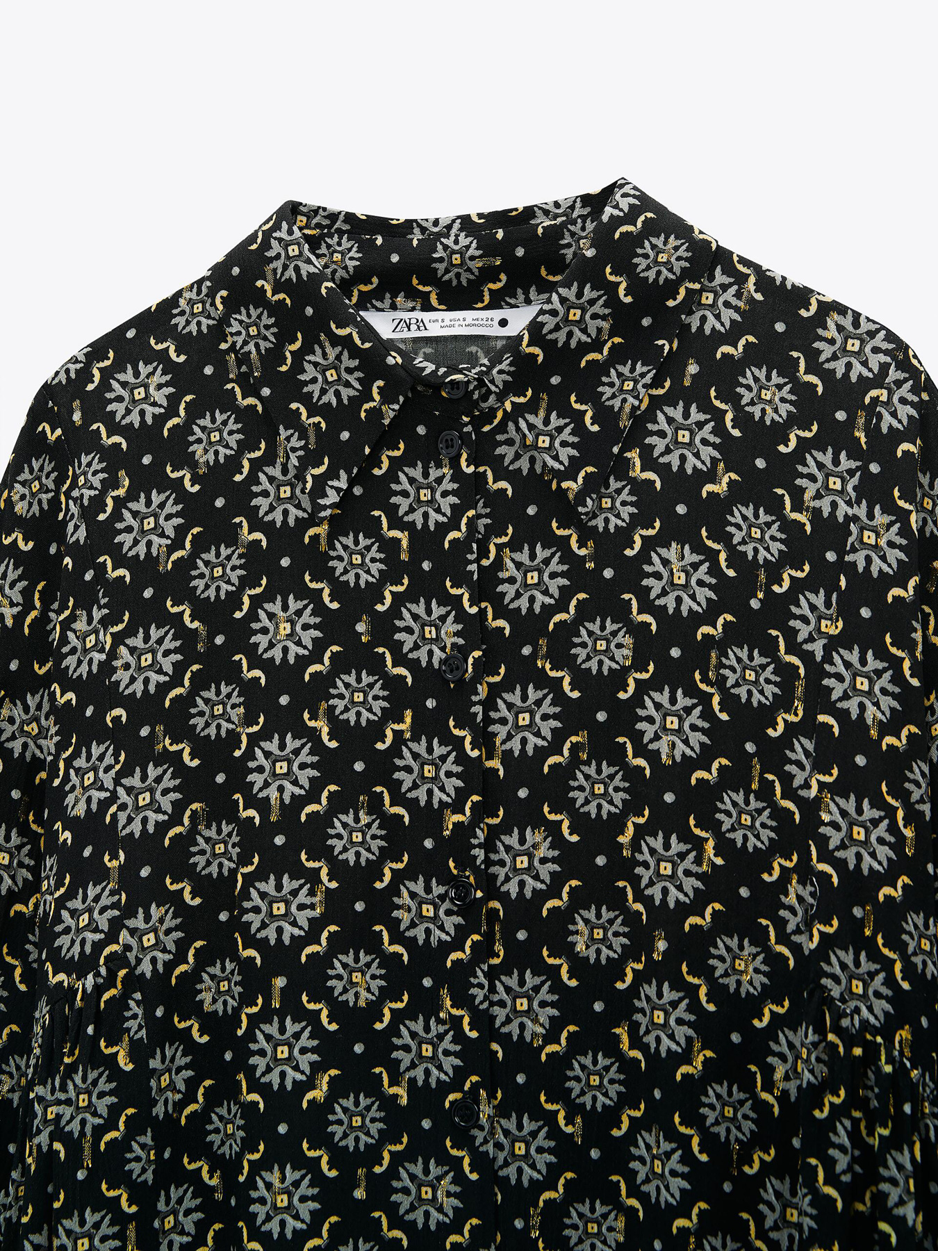 Платье мини ZARA модель 65592 Фото