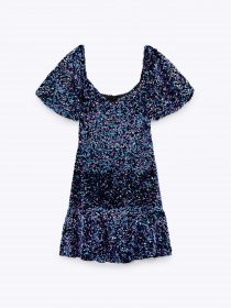 Платье мини ZARA модель 65184 Фото