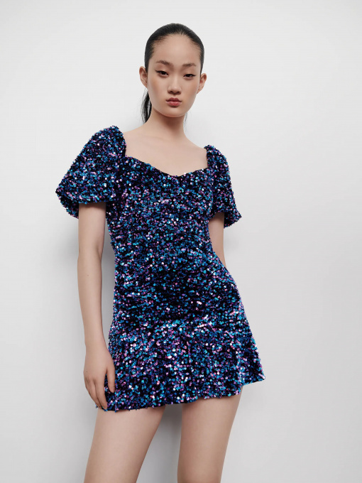 Платье мини ZARA модель 65184 Фото