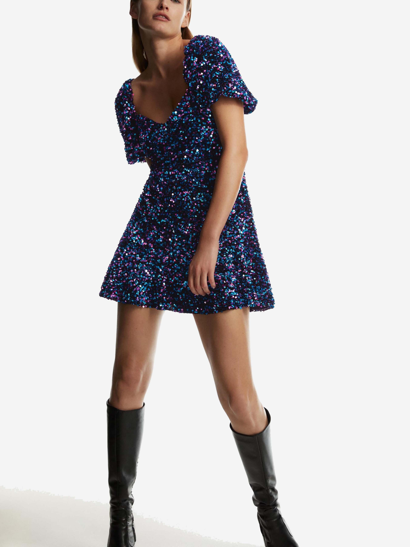 Платье мини ZARA модель 65184 Фото