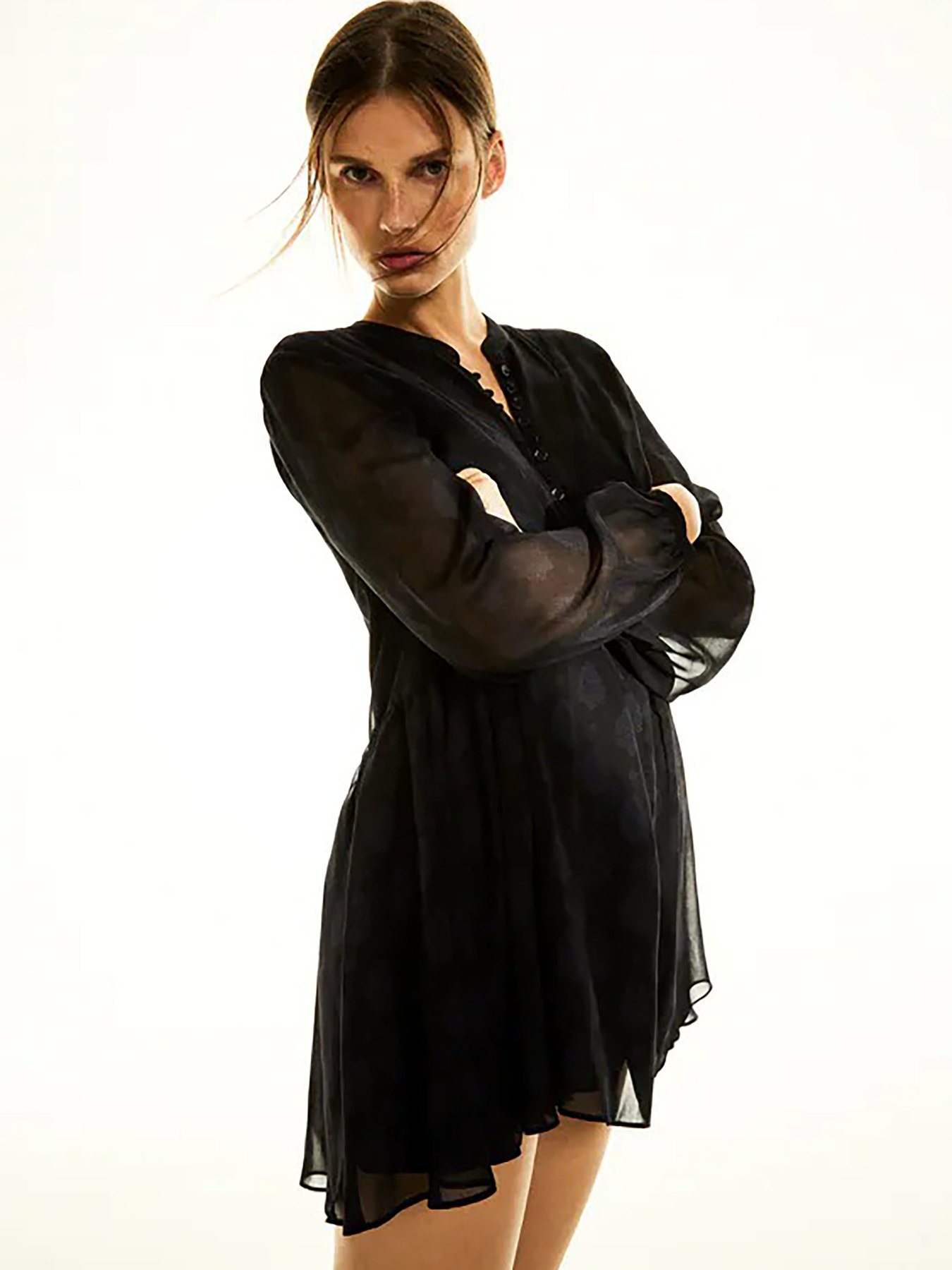 Платье мини ZARA модель 65173 Фото