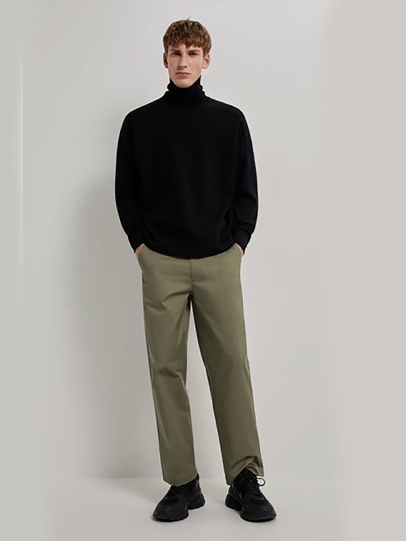 Брюки повседневные ZARA модель 65454 Фото