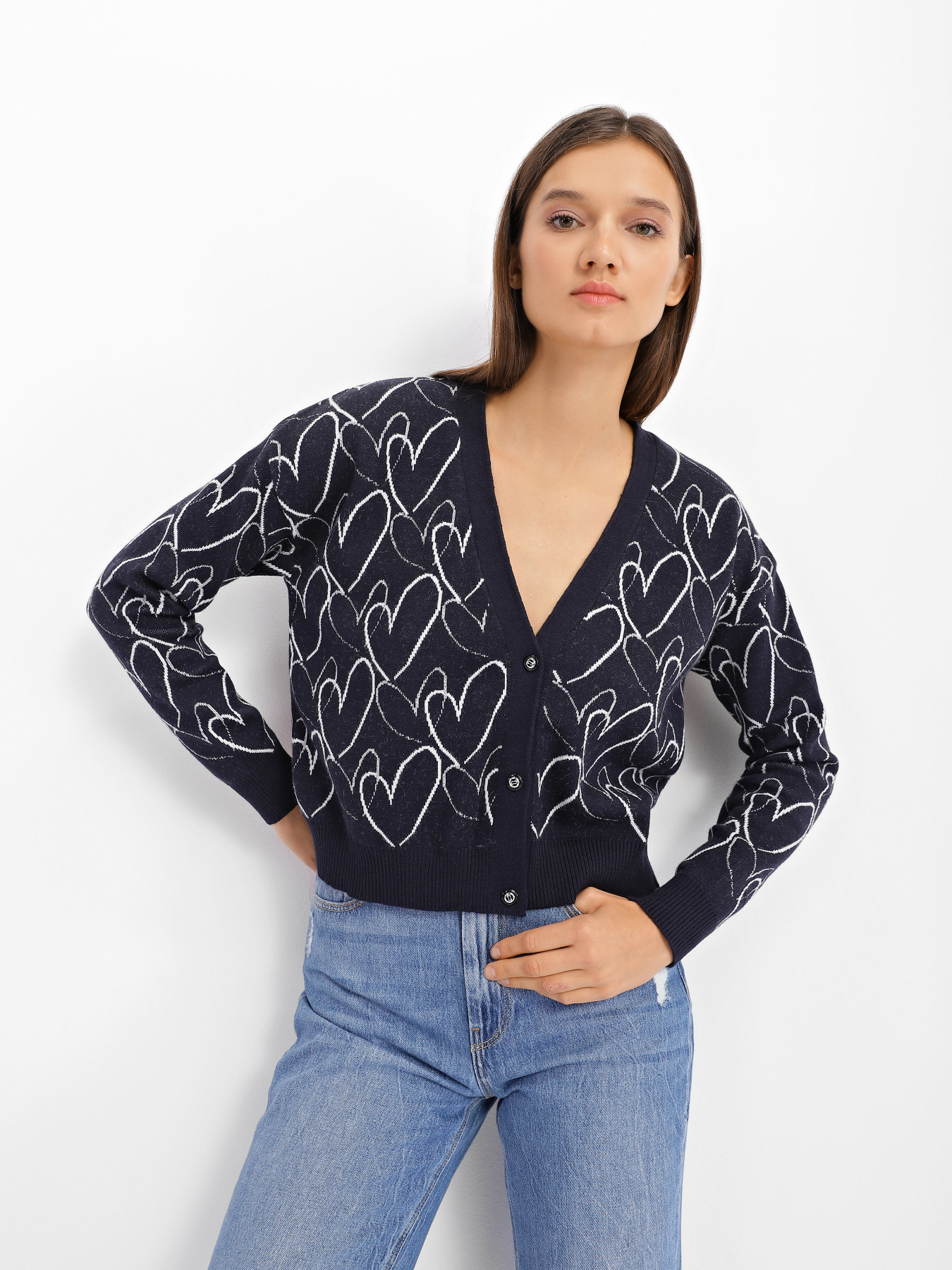 Кардиган Sewel модель XW891364400 Фото