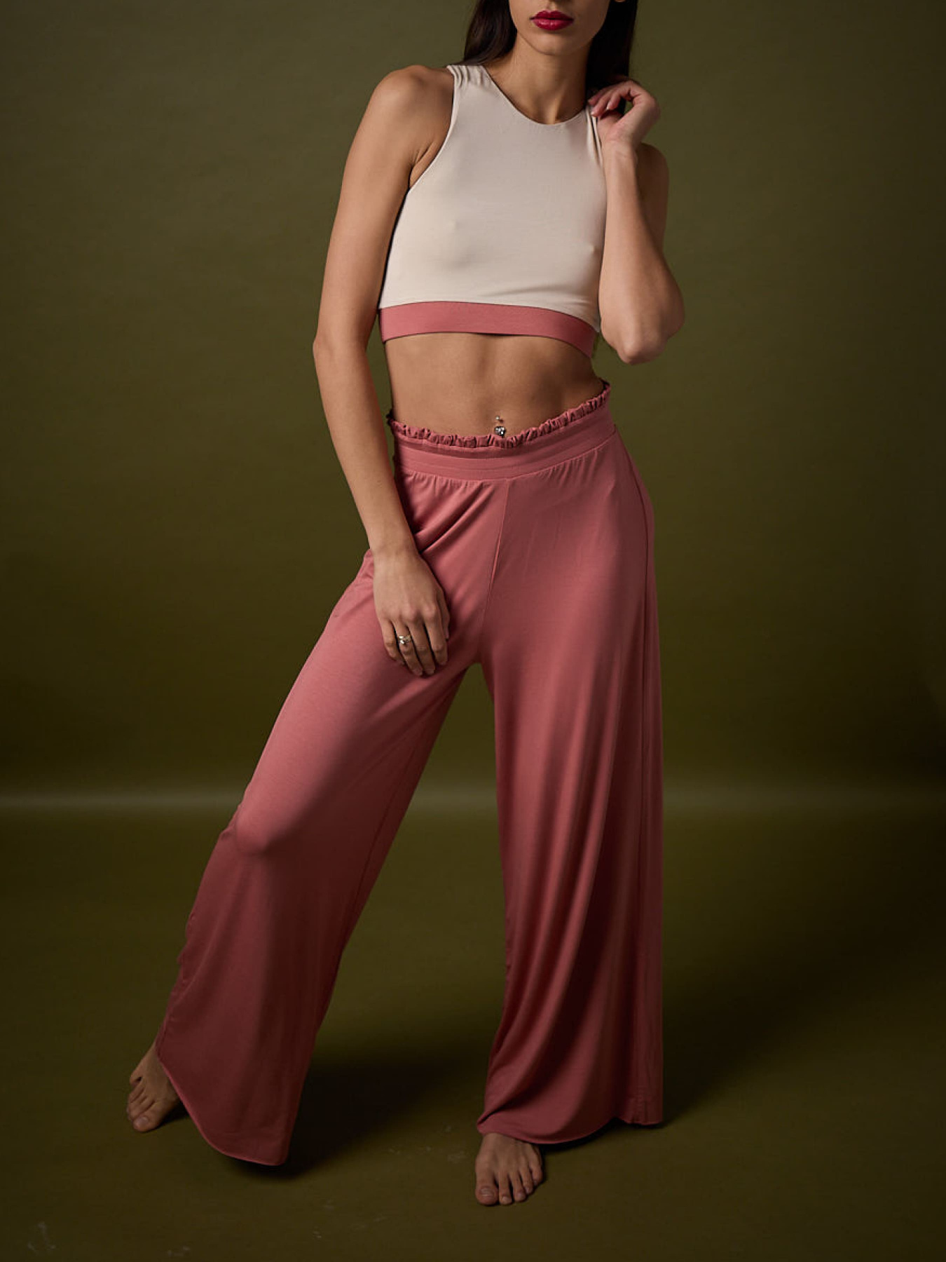 Штани спортивні ZenWear Модель Hoian_rose Фото