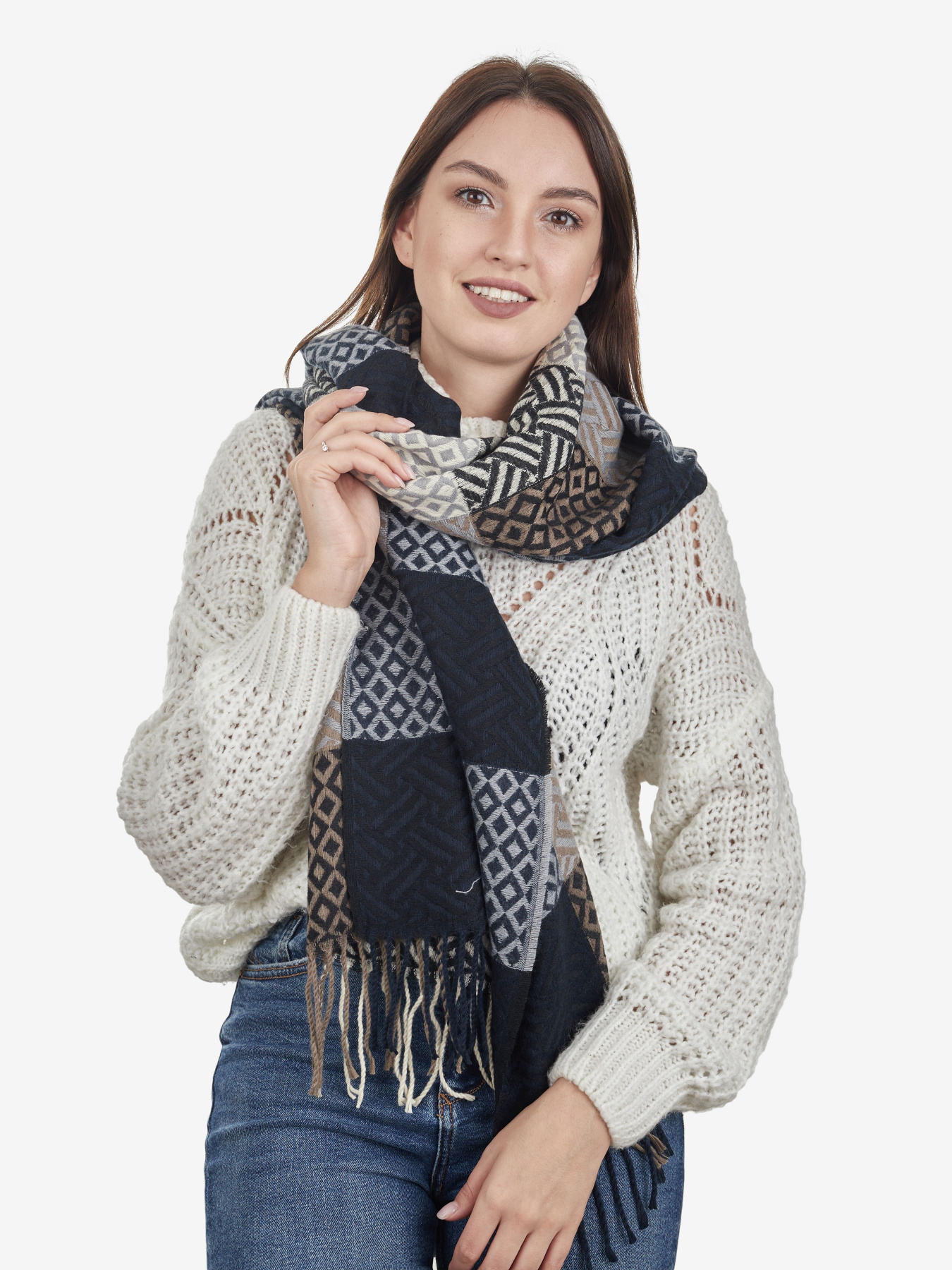 Шарф Regina Notte модель 4000000161952 Фото