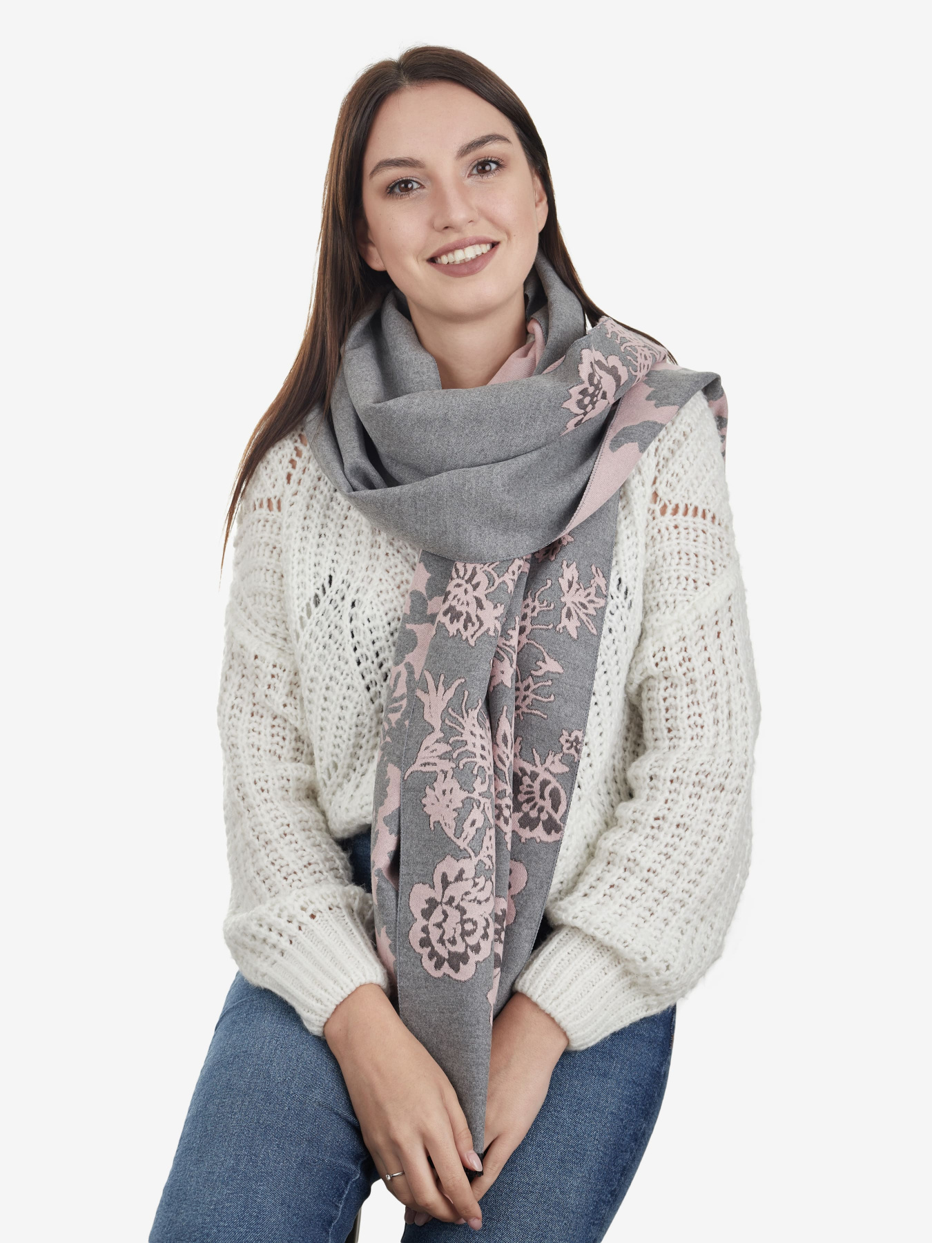 Шарф Regina Notte модель 4000000150338 Фото