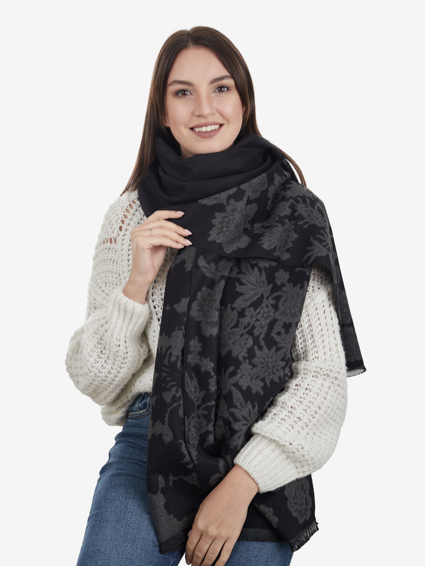 Шарф Regina Notte модель 4000000149899 Фото