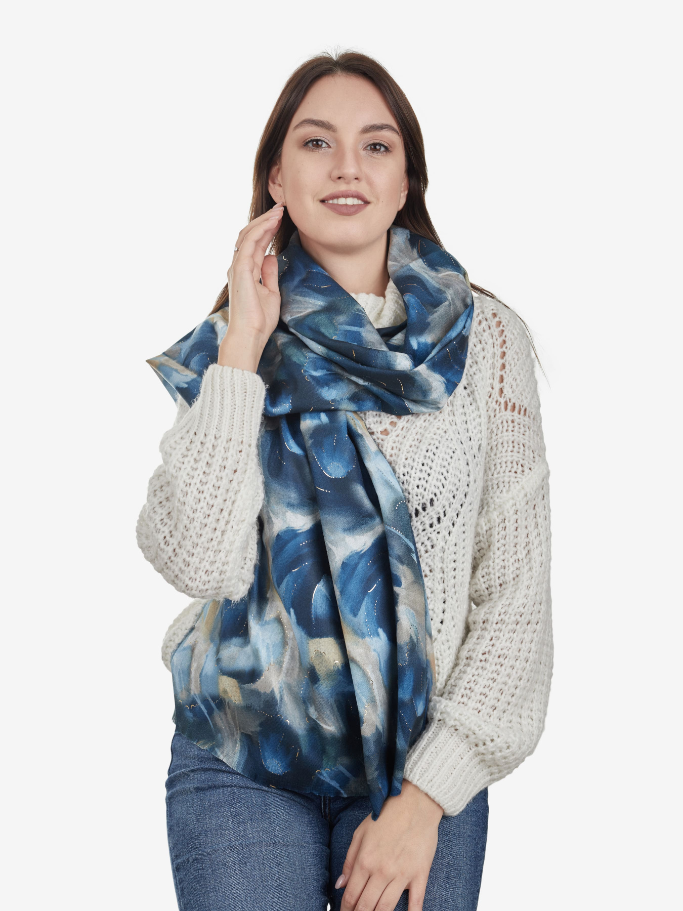 Шарф Regina Notte модель 4000000153155 Фото