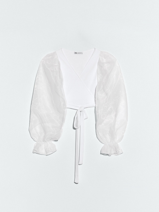 Блуза ZARA Модель 65655 Фото