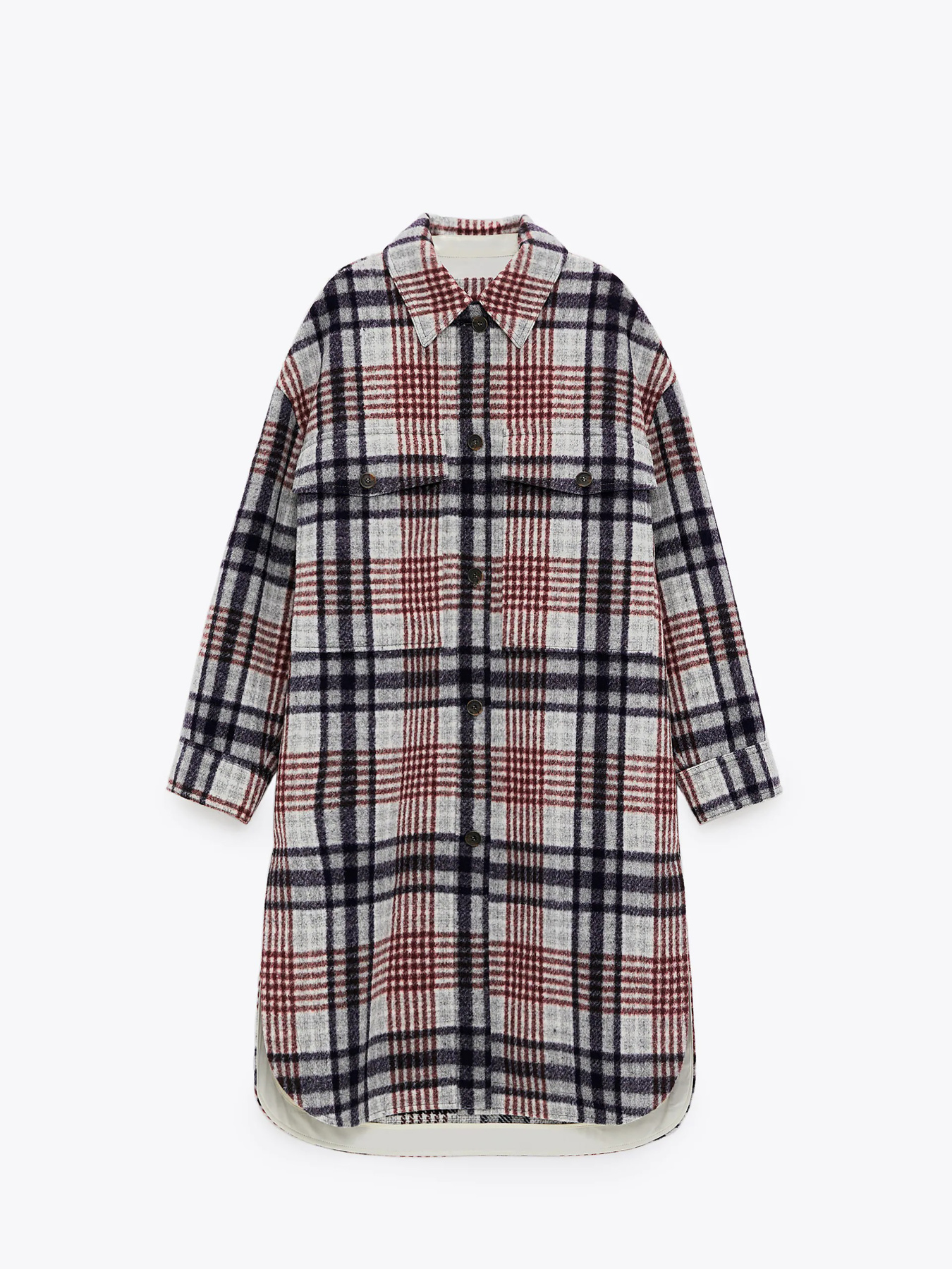 Пальто ZARA модель 64977 Фото