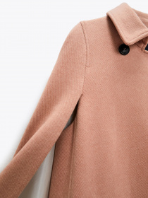 Пальто ZARA модель 65082 Фото