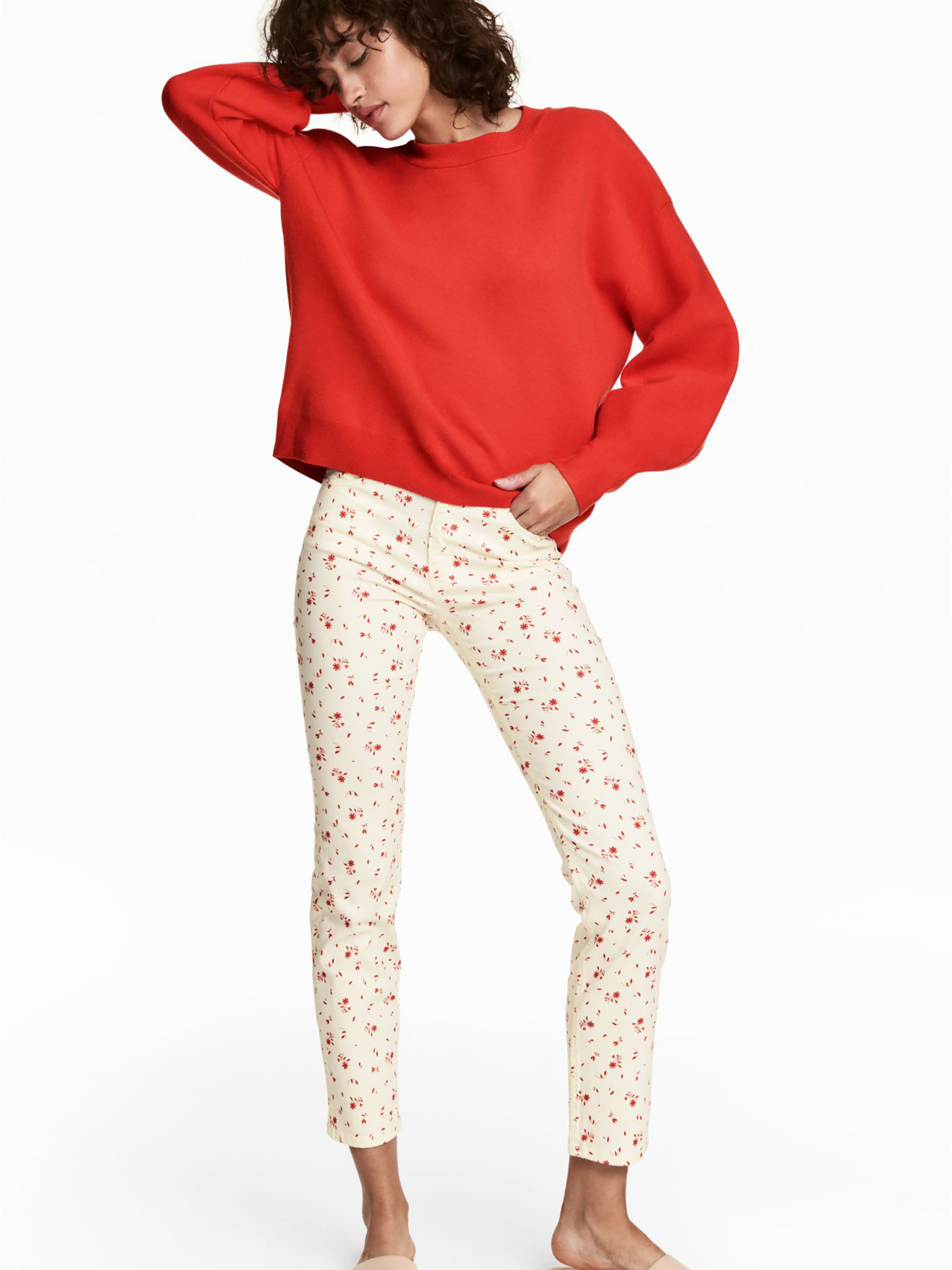 Зауженные джинсы H&M модель 47731 Фото