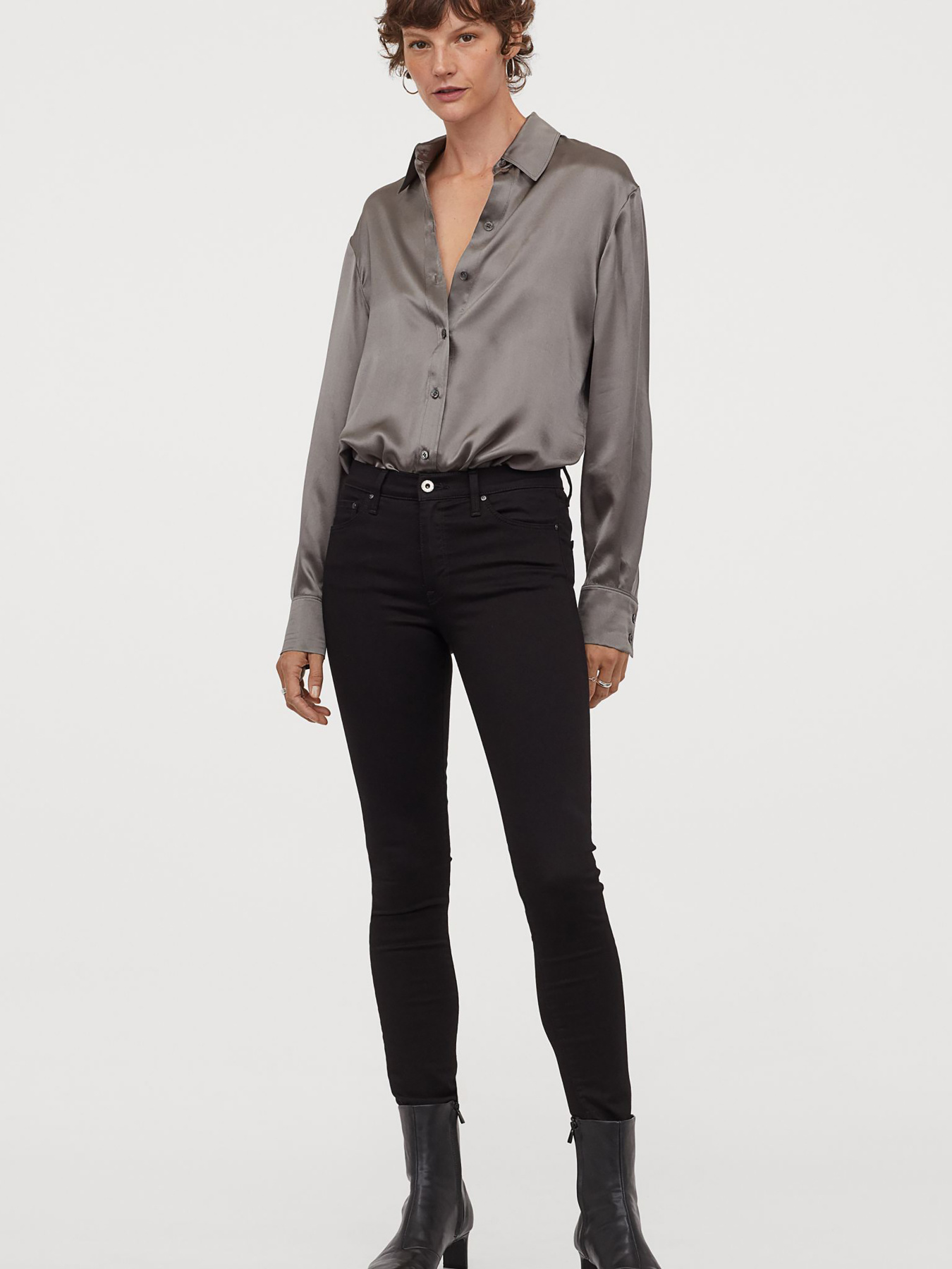 Зауженные джинсы H&M модель 48501 Фото