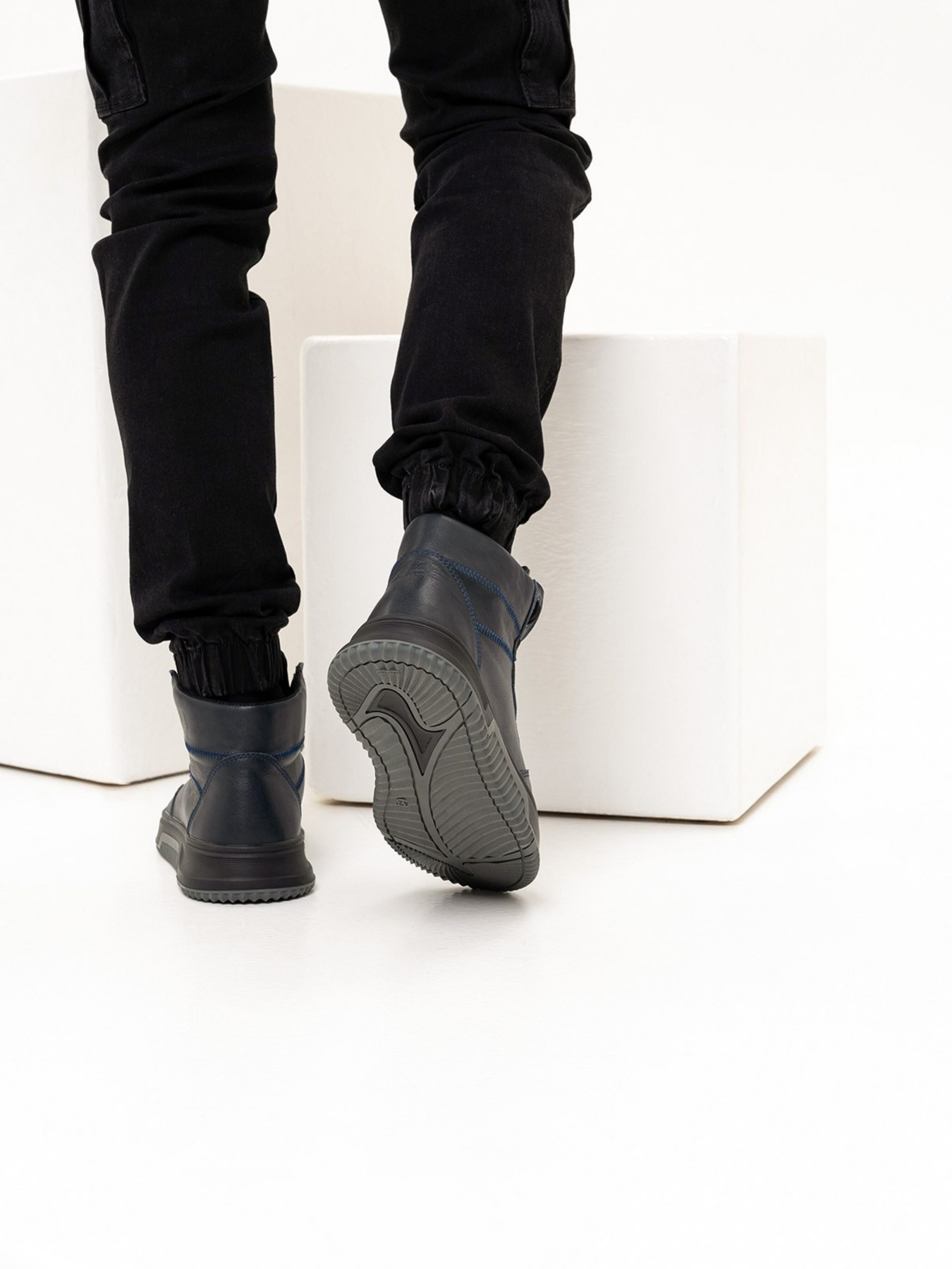 Ботинки ISSA Plus модель GOB2-147_blue Фото