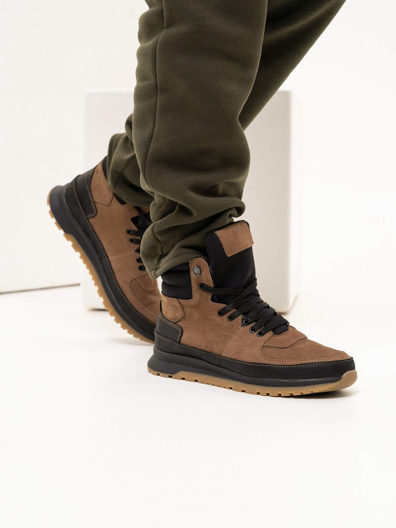 Ботинки ISSA Plus модель GOB2-148_brown Фото