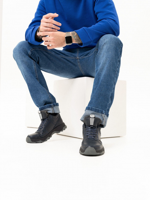 Ботинки ISSA Plus модель GOB2-149_blue Фото