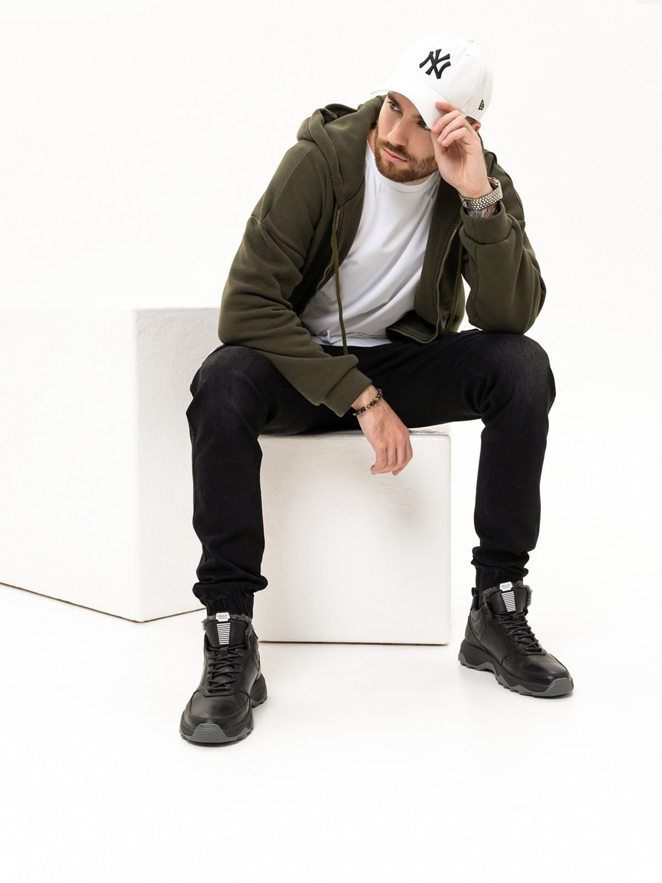 Ботинки ISSA Plus модель GOB2-149_black Фото