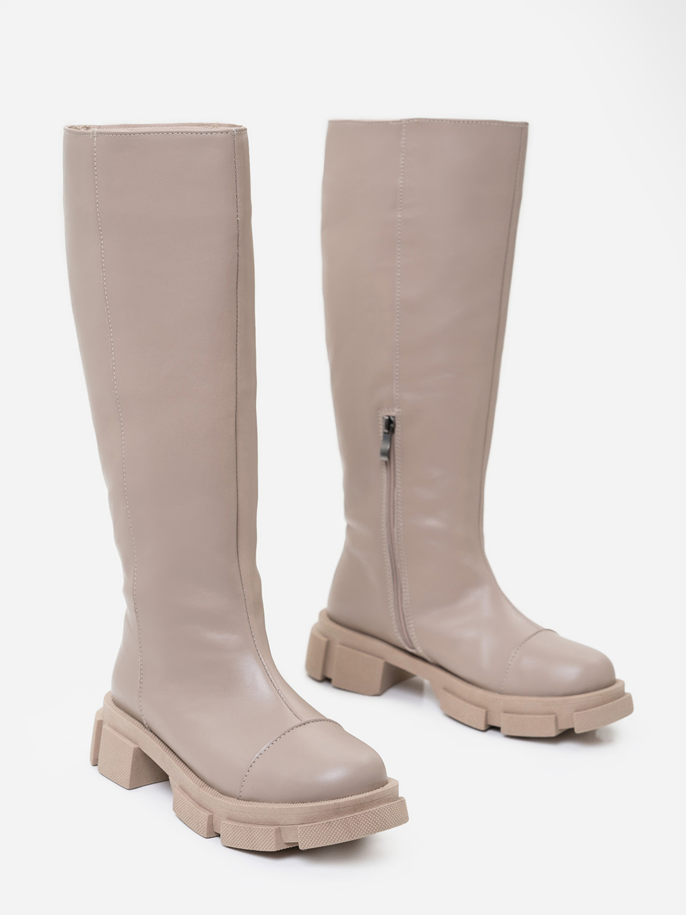 Сапоги ISSA Plus модель OB2-152_beige Фото