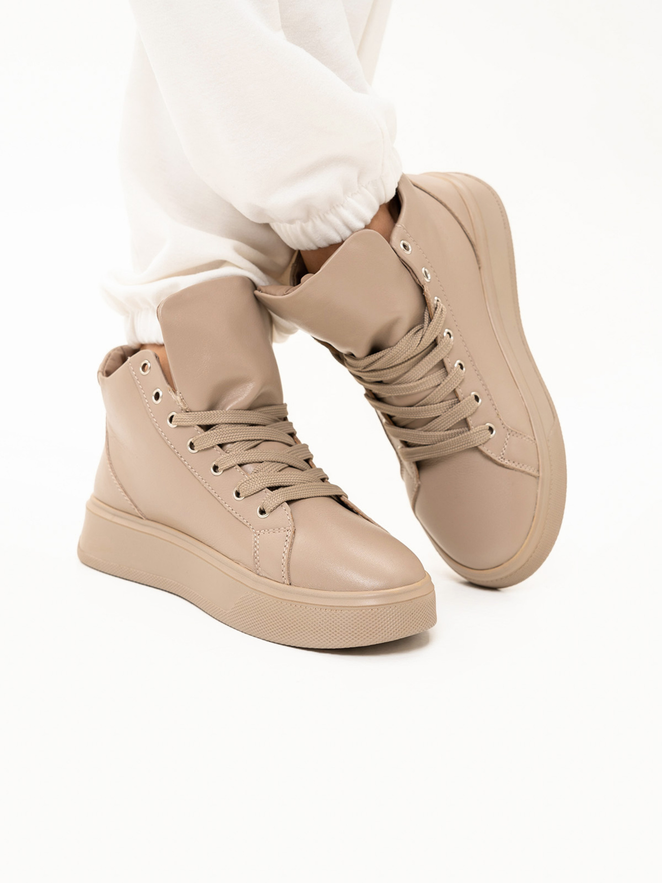 Черевики ISSA Plus модель OB2-155_beige Черевики ISSA Plus модель OB2-155_beige Фото