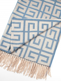 Шарф ISSA Plus модель SH-21_blue Фото