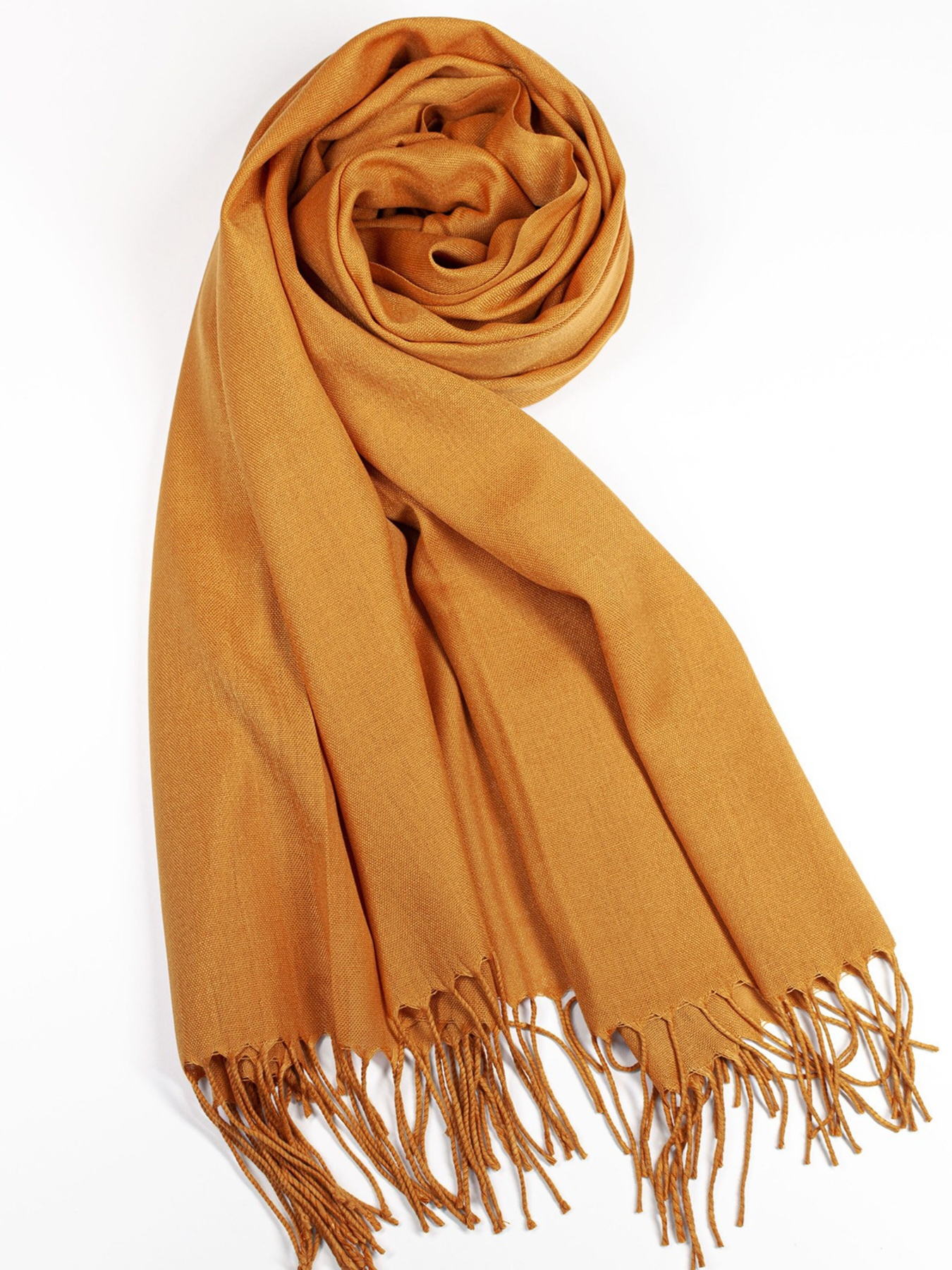 Шарф ISSA Plus модель SH-22_mustard Шарф ISSA Plus модель SH-22_mustard Фото