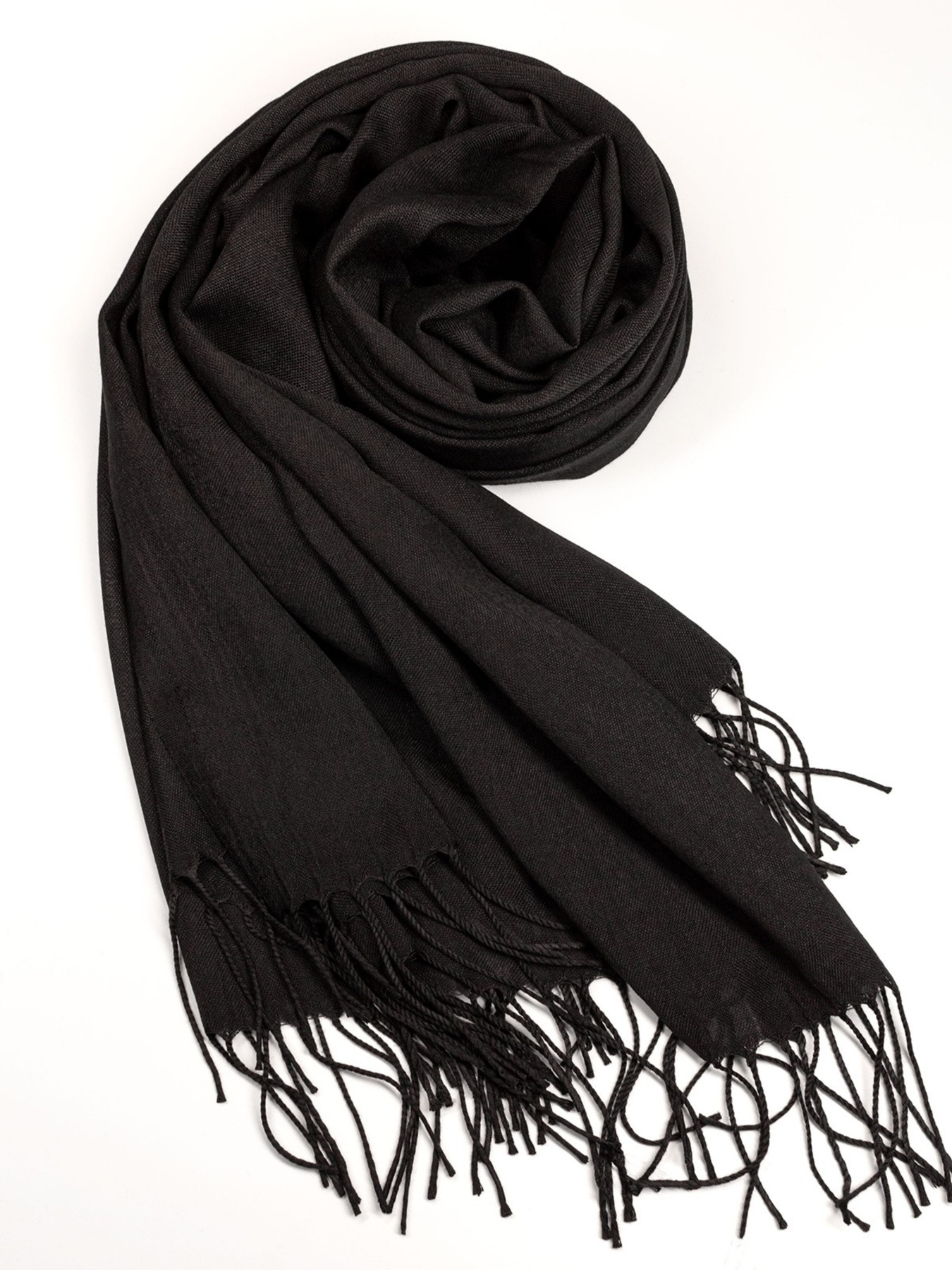 Шарф ISSA Plus модель SH-22_black Фото