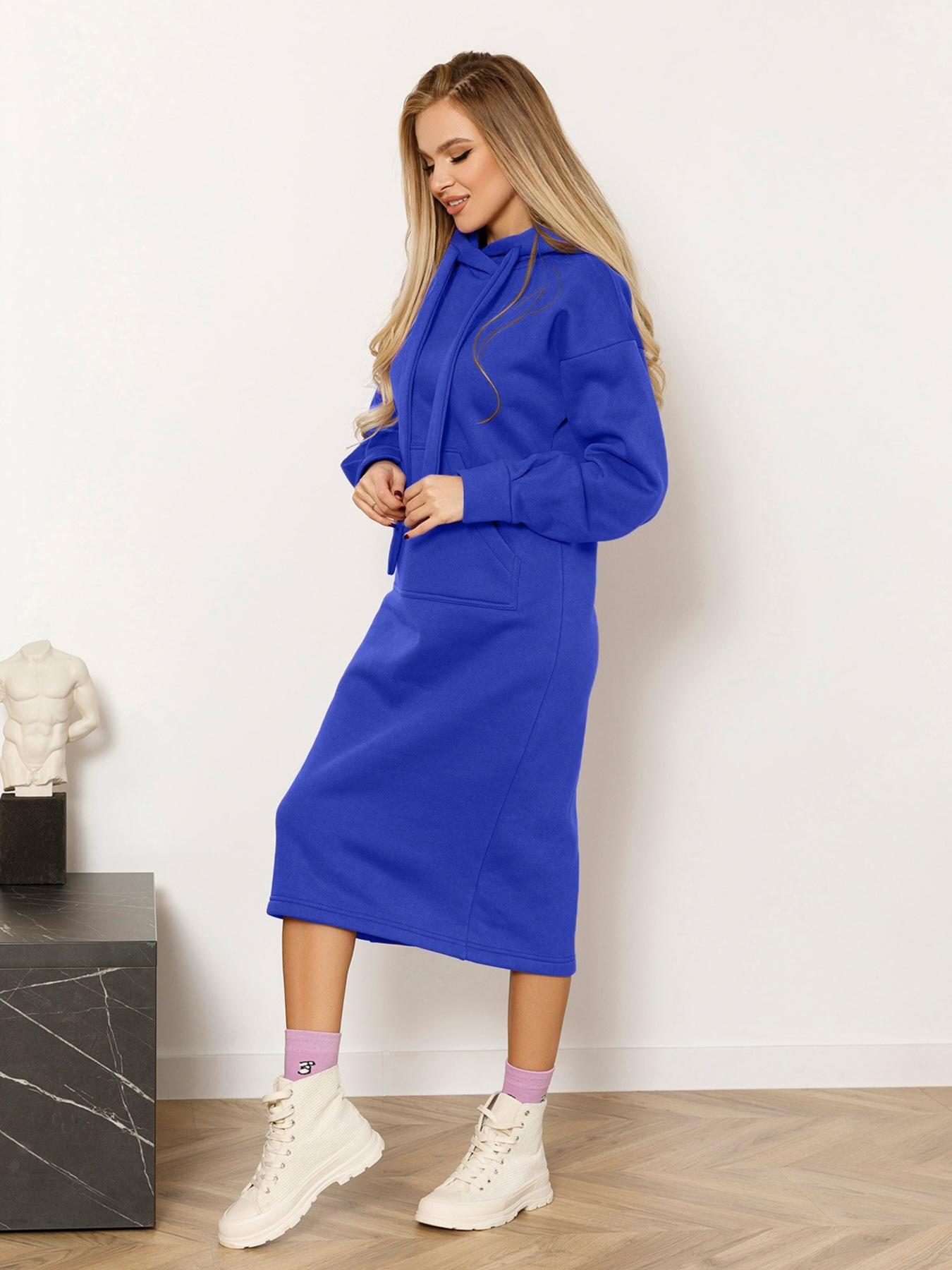 Платье миди ISSA Plus модель 12974_electrician Фото