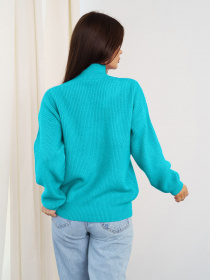 Светр ISSA Plus модель WN20-322_blue Фото