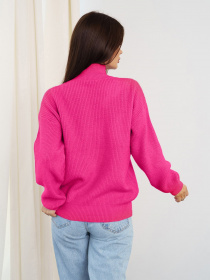 Свитер ISSA Plus модель WN20-322_raspberry Фото