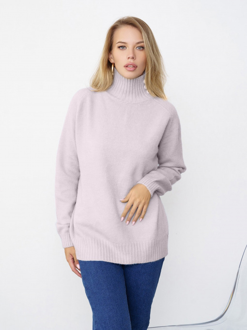 Свитер ISSA Plus модель WN20-345_lilac Фото