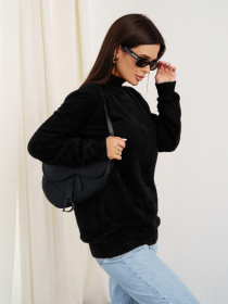 Водолазка ISSA Plus модель WN20-347_black Фото