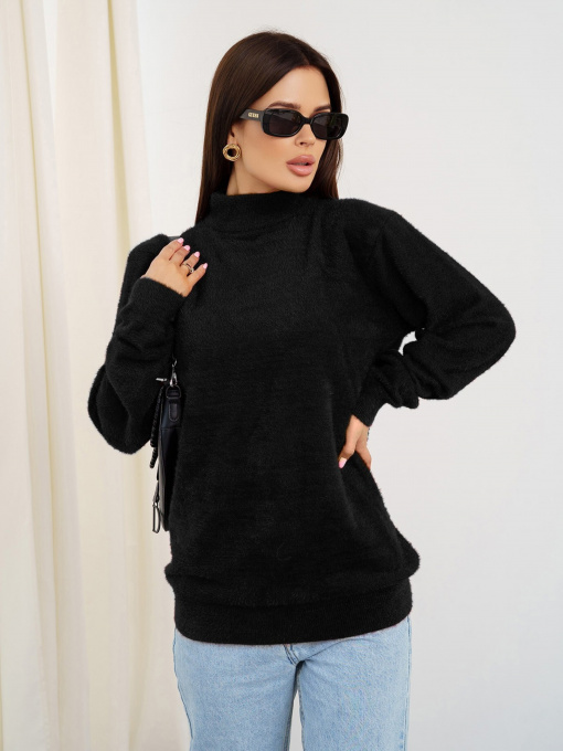 Водолазка ISSA Plus модель WN20-347_black Фото