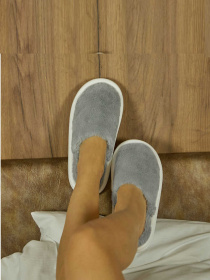 Тапки COQUI модель 9802Khaki_Grey Фото