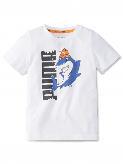 Дитяча футболка LIL PUMA Kids' Tee модель 589248 - фото